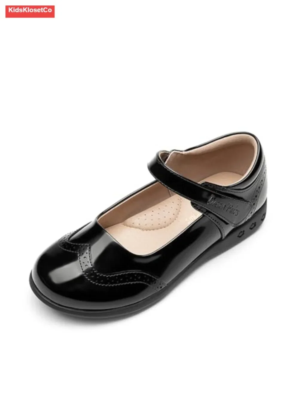 Girls School Uniform Shoes Mary Jane Flats Arch Support Lightweight Dress Shoes